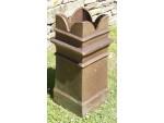 An Old Salt Glazed Chimney Pot
