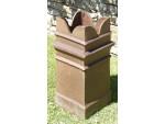 An Old Salt Glazed Chimney Pot