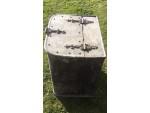 Vintage Galvanised Bin