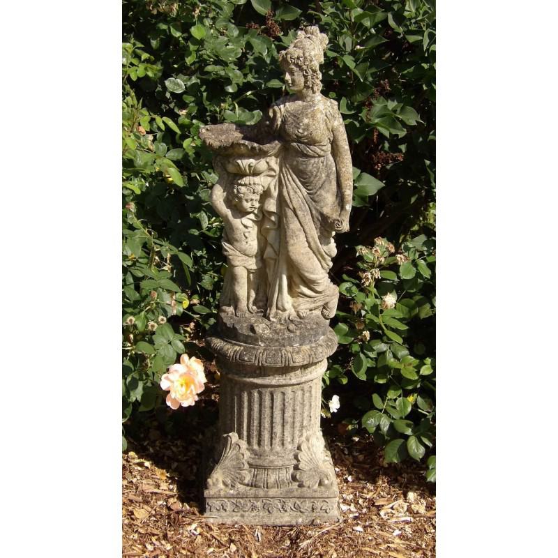 A Weathered Garden Statue Holloways Antique Ornaments