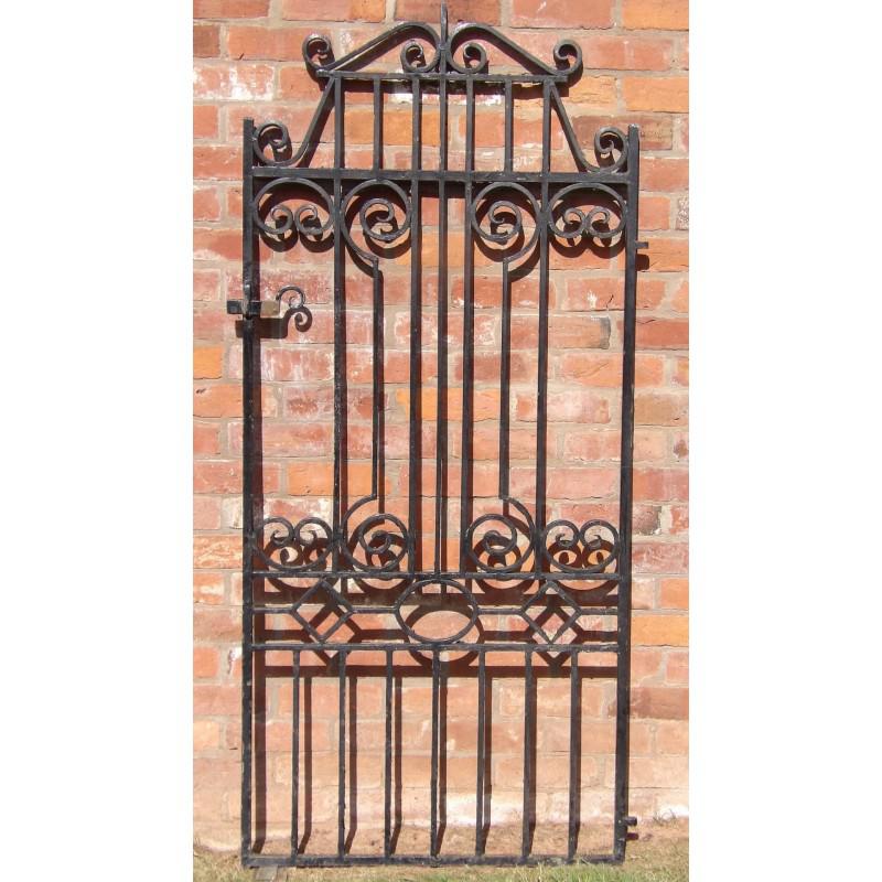 Vintage Wrought Iron Gate Holloways Garden Salvage