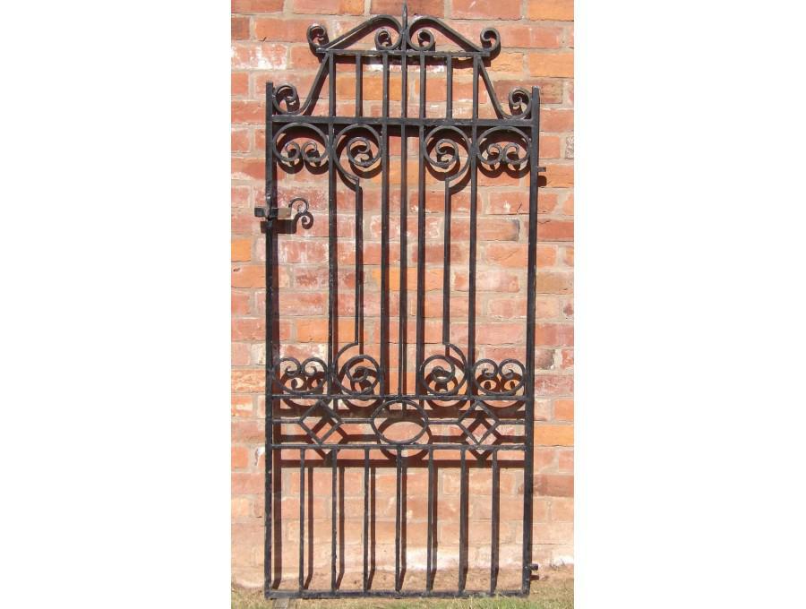Vintage Wrought Iron Gate