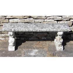 Vintage Stone Garden Seat