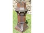 Salvaged Glazed Chimney Pot