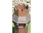 Salvaged Glazed Chimney Pot