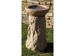 Sandstone Birdbath