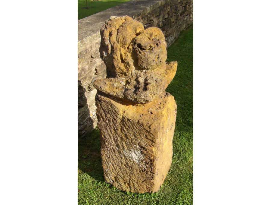 Salvaged Stone Corbel