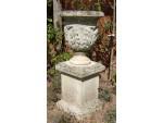 Antique Stone Garden Urn