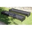Pair of Large Iron Troughs