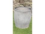 Vintage Galvanised Iron Planter