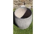 Vintage Galvanised Iron Planter