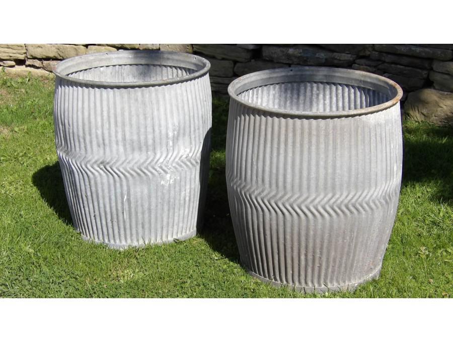 Pair of Vintage Dolly Tubs