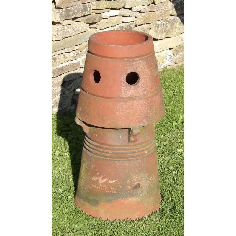 Salvaged Terracotta Chimney Pot