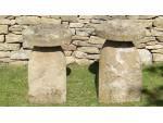 Two Old Staddle Stones