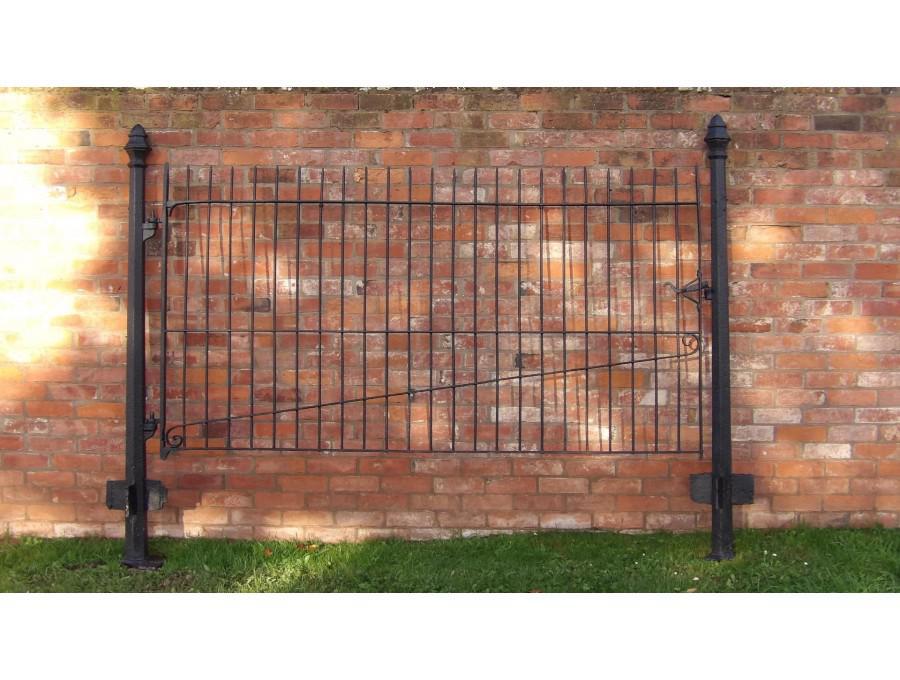 Old Wrought Iron Paddock Gate