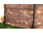Old Wrought Iron Paddock Gate
