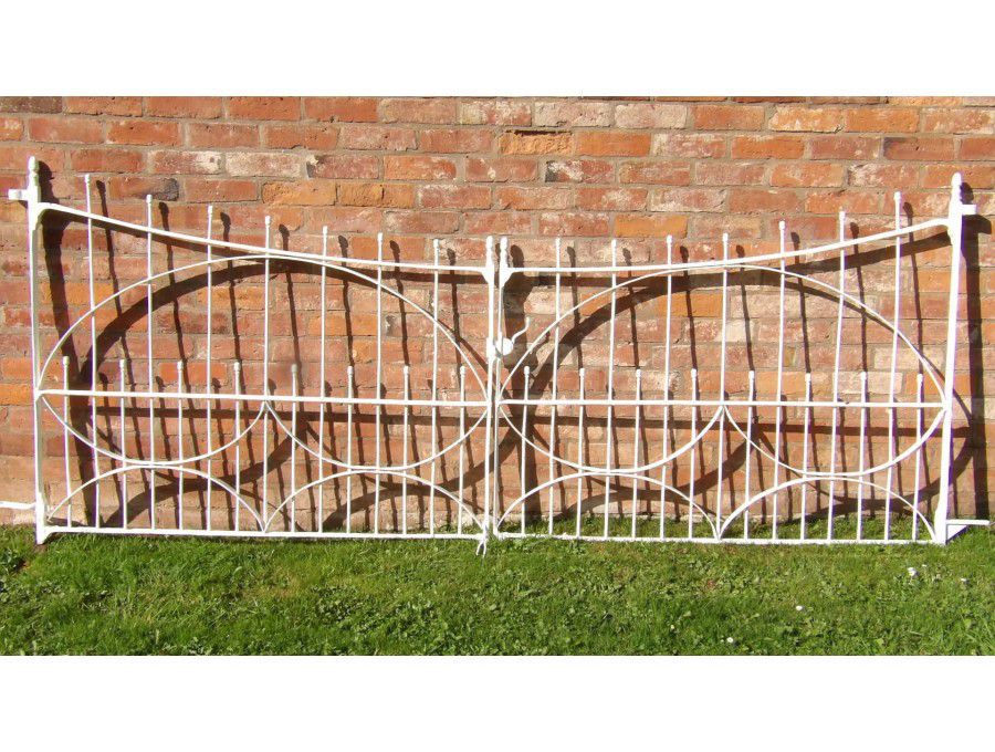 Pair of Antique Iron Gates