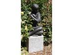 Bronze Garden Statue of a Girl