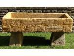 Large Antique Limestone Trough