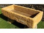 Large Antique Limestone Trough