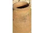 close up of terracotta jar