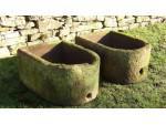 Pair of Stone Troughs