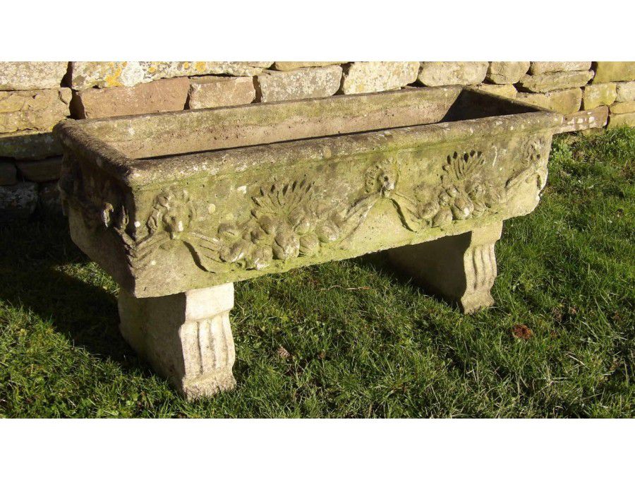 Weathered Garden Planter