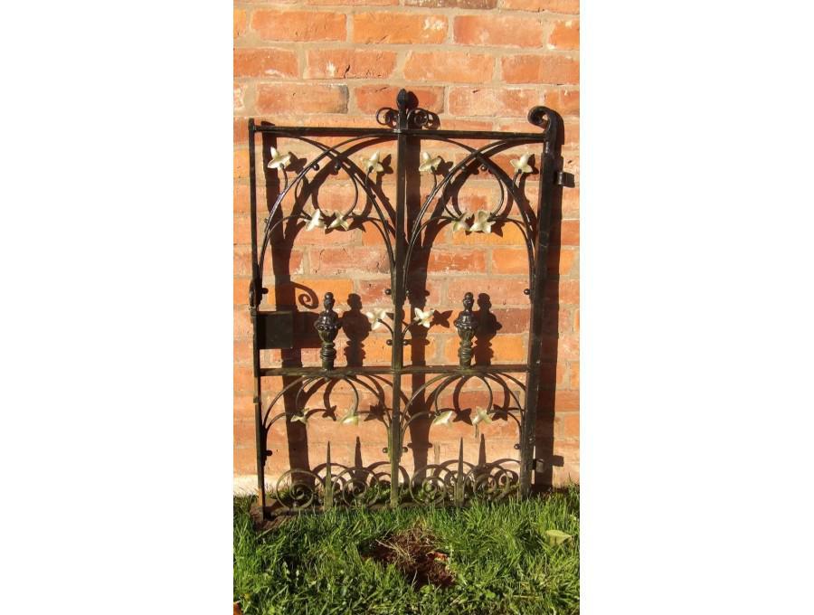 Salvaged church gate