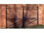 Pair of salvaged entrance gates
