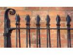 Pair of salvaged entrance gates
