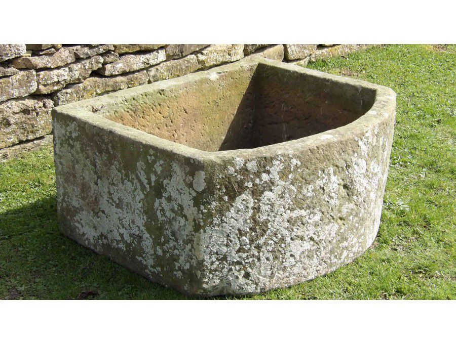 Large Antique Stone Trough