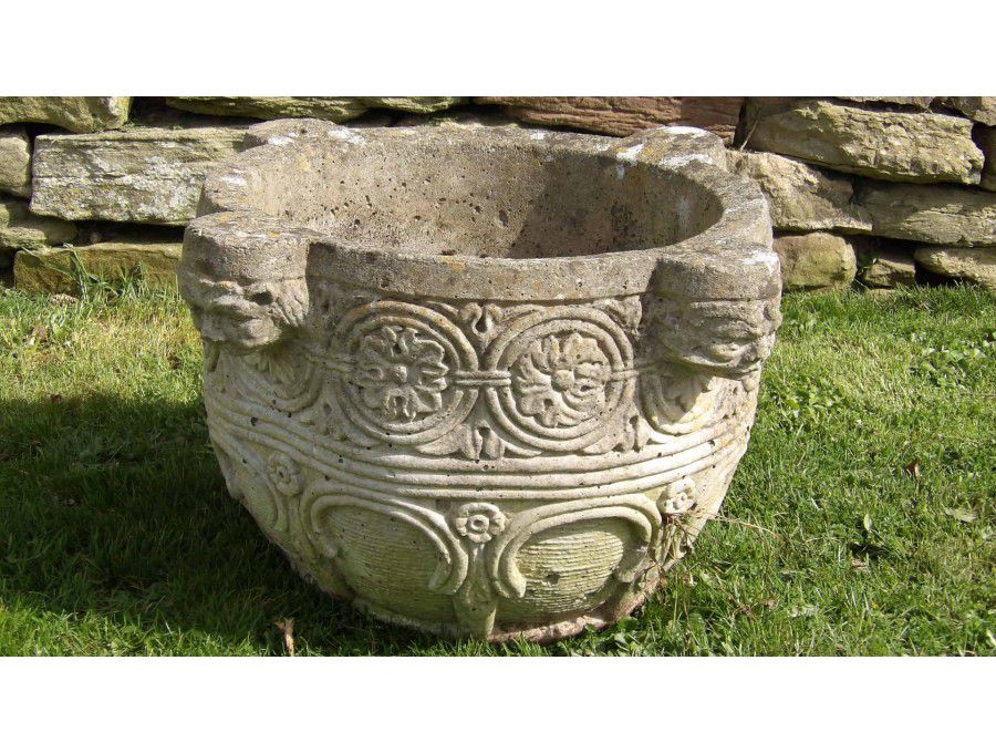 Weathered Garden Planter