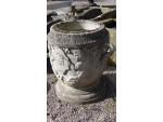 Weathered large garden planter