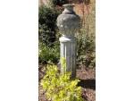 Far view of stone finial 