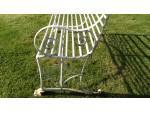 Antique wrought-Iron bench