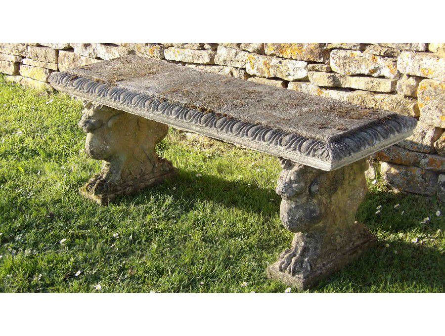 Weathered Garden Seat