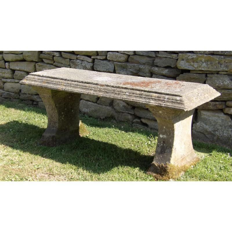 Vintage stone bench 