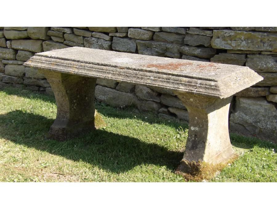 Vintage stone bench 