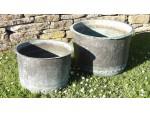 Antique Copper Planters