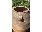 Close up of vintage Cretan pot