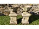 A Pair of Vintage Garden Urns