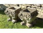 Weathered Garden Planters