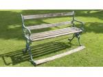 Side view Victorian Garden Bench