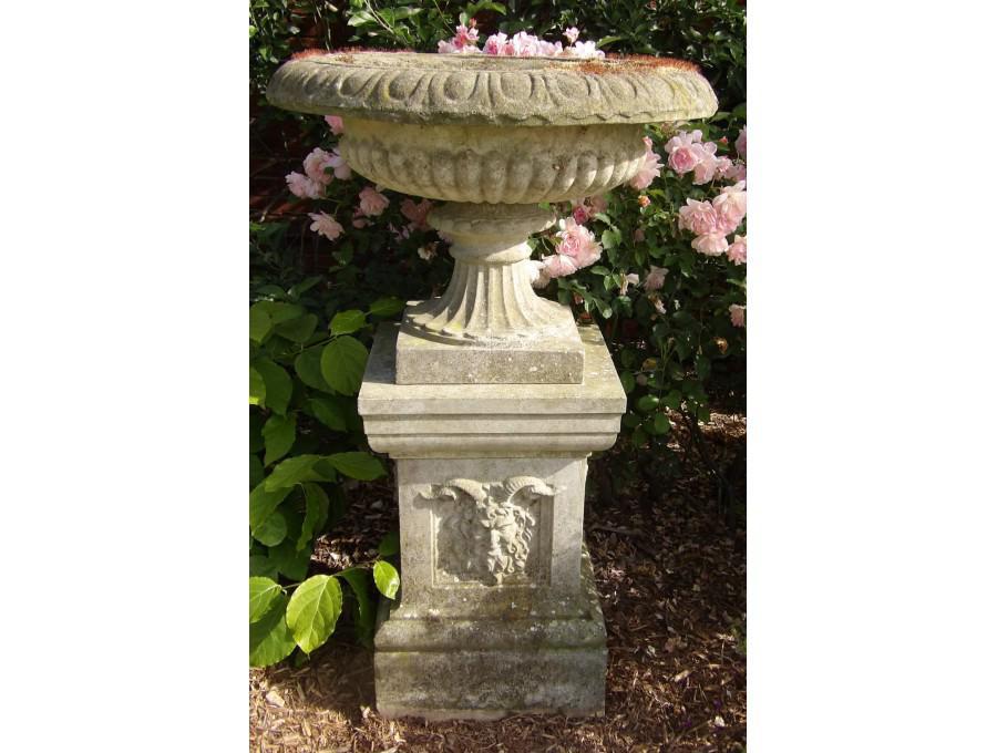 Large Vintage Garden Urn