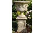 Large Weathered Garden Urn