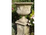 Detail view of Weathered Garden Urn