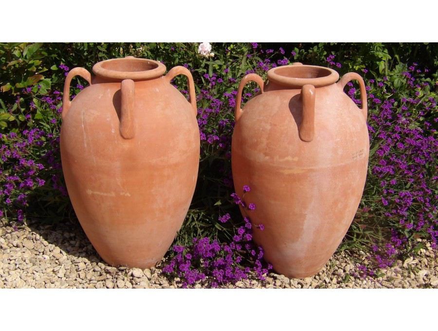 Enzo Lago Terracotta Amphora