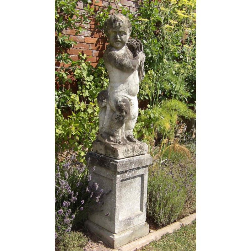 Antique Garden Statue of a Putto Garden Statues Holloways Garden