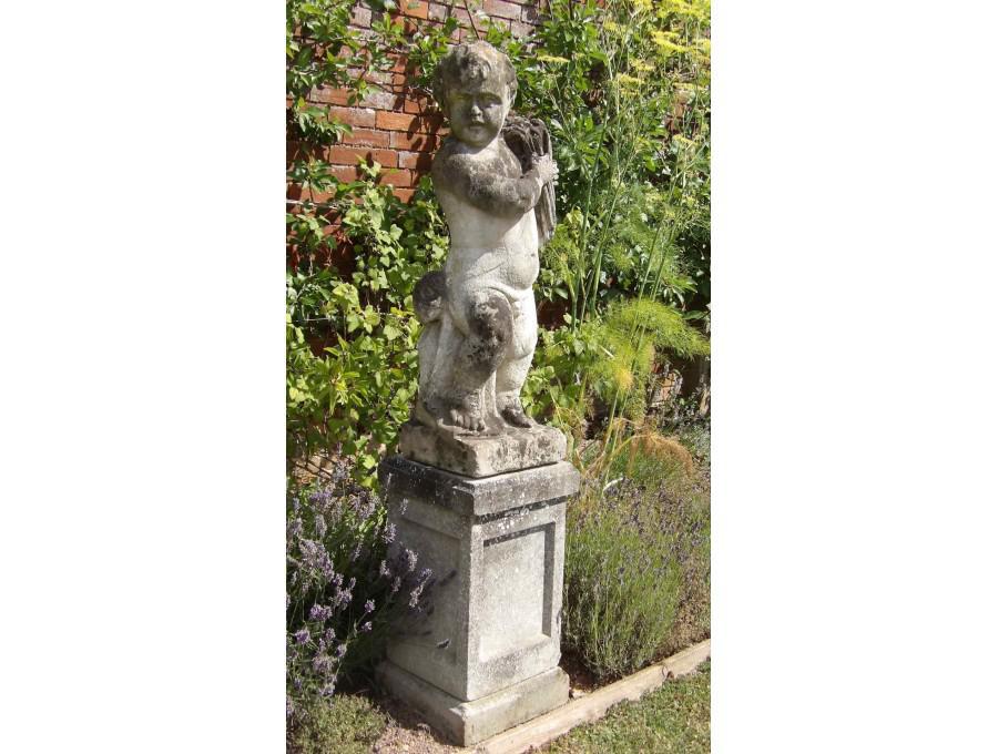Antique Garden Statue of a Putto