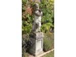Antique Garden Statue of a Putto